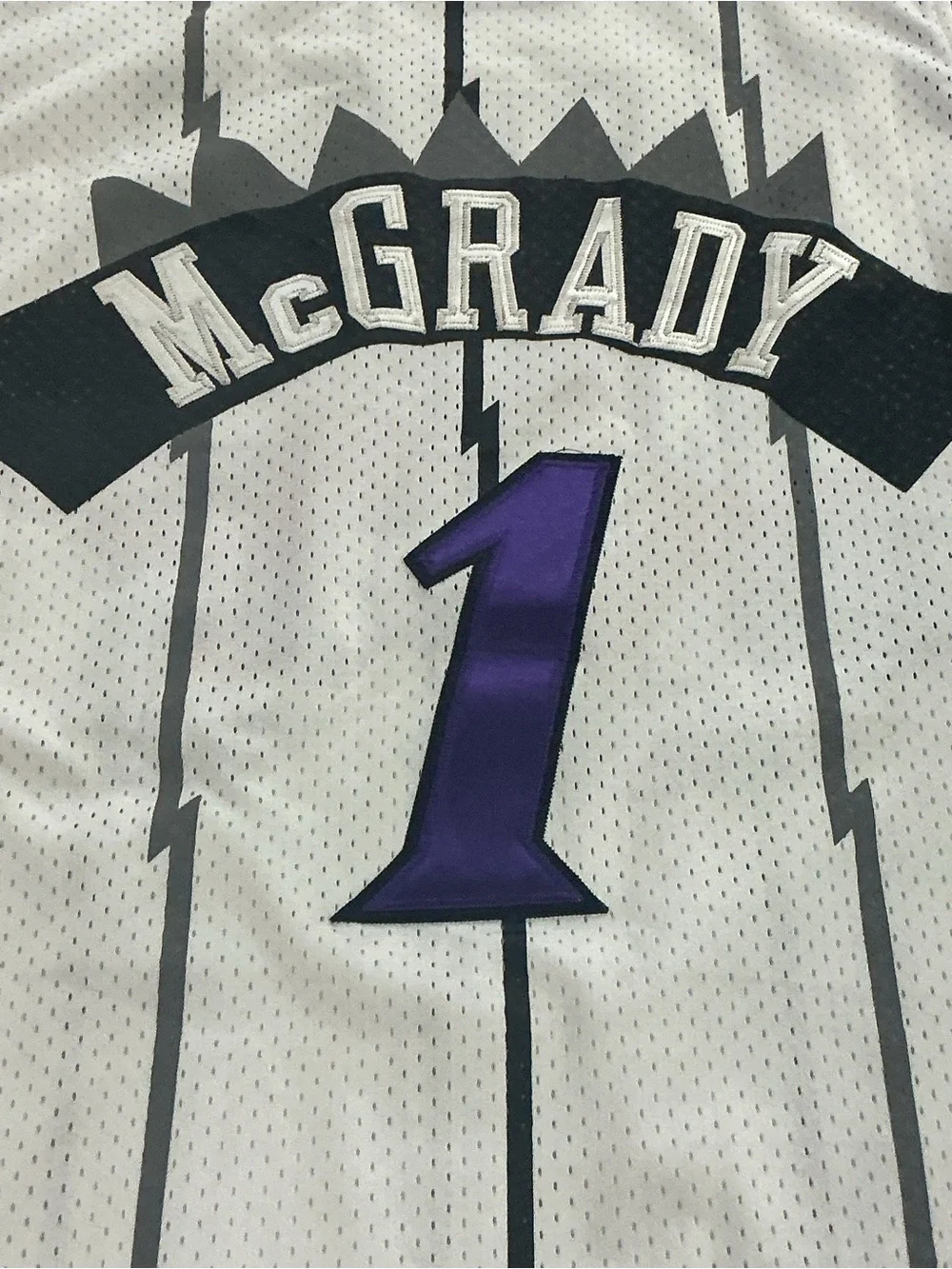 Nike Toronto Raptors Tracy McGrady White Jersey MENS Size 3XL ( 56 ) AUTHENTIC